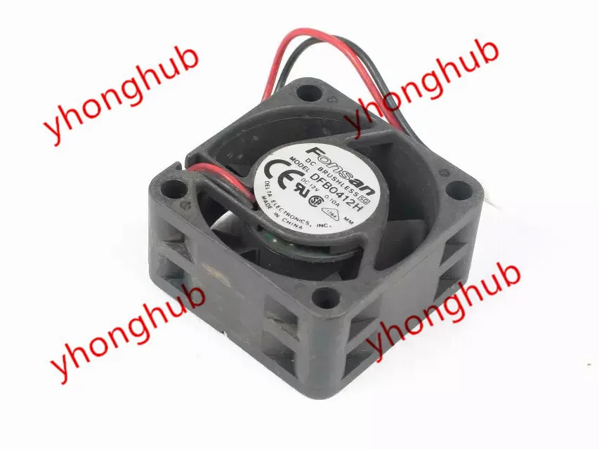 Вентилятор охлаждения сервера FONSAN DFB0412H DC 12 В 0.10A 40x40x20 мм|square fan|server fan40x40x20mm fan |