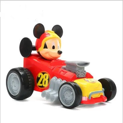 A Disney Pixar тачки Микки Минни Маус Высокое качество пластиковая игрушечная машинка детские игрушки подарок на день рождения Рождественский подарок - Цвет: A