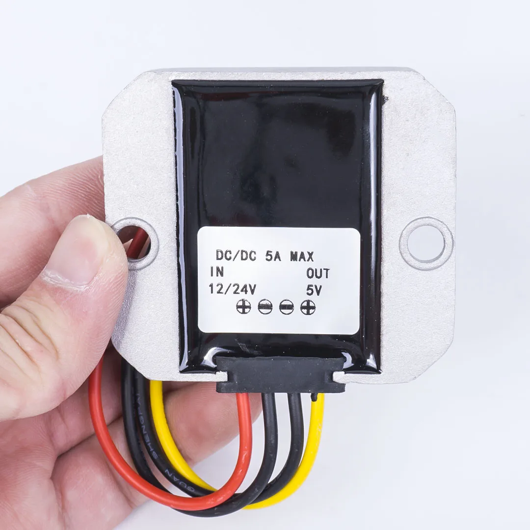 DC 12-24V TO 5V 5A Power High Quality Converter Step-Down Regulator for Automot | Обустройство дома