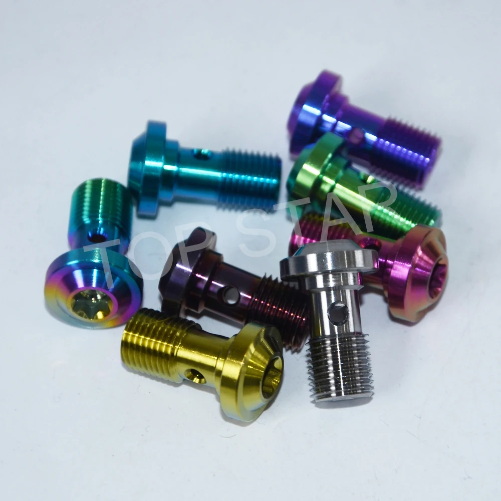 M10 Штангенциркули для мотоцикла трубные титановые болты винты 1 0 мм 25 шаг