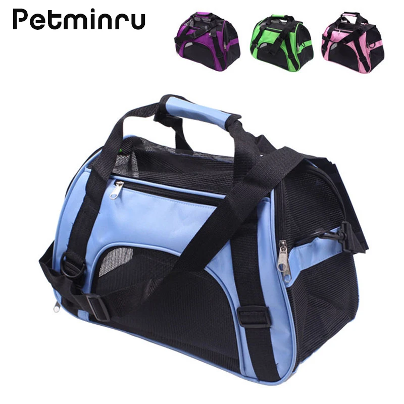 Petminru портативный рюкзак для домашних животных сумка мессенджер переноска кошек - Фото №1