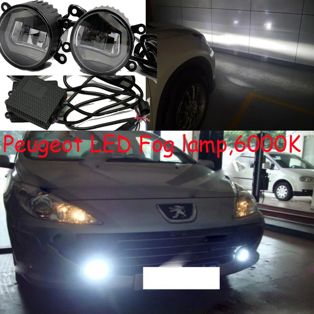 Светодиодный Peugeo 307 Дневной светильник 207 туман 206 день лампы 207CC CC 307SW 3008 407 купе 4007