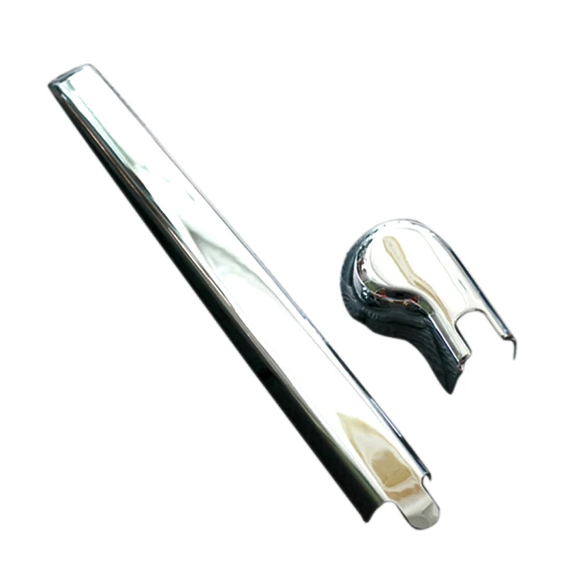 

For BMW X5 E70 2008-2013 ABS Chrome Rear Window Windscreen Wiper Blade Cover Decoration Trim 2pcs Car Styling
