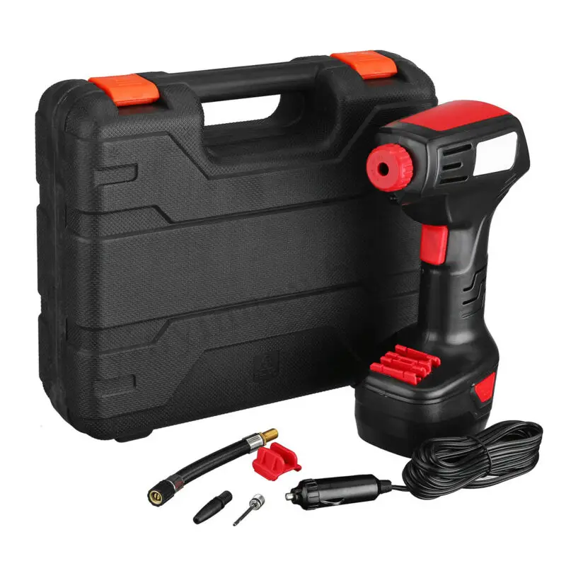 Воздушный компрессор для шин 12 В надувной литиевый автомобильный