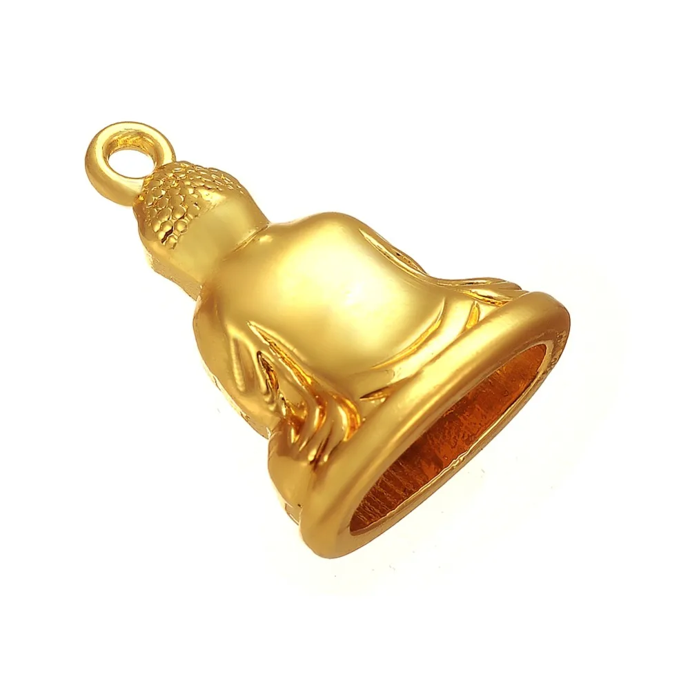 EUEAVAN 15pcs Zinc Alloy Buddha Religious Charm Buddhism Pendant For Jewelry Making Gold Color | Charms