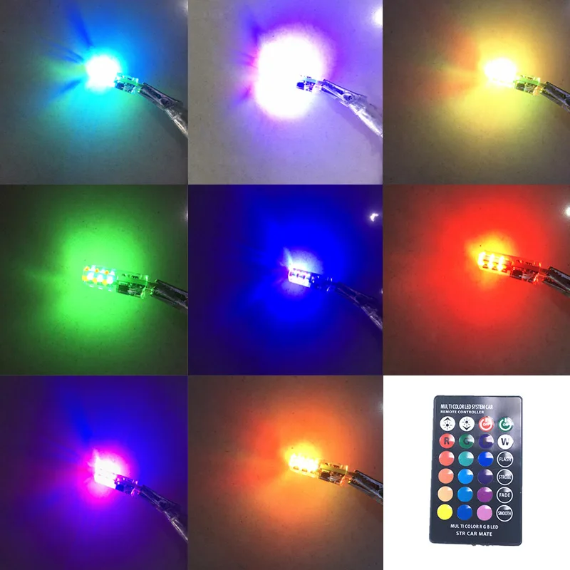 T10 6LED COB авто интерьер автомобиля Купол Клин Чтение стробоскоп Лампа ширина лампы