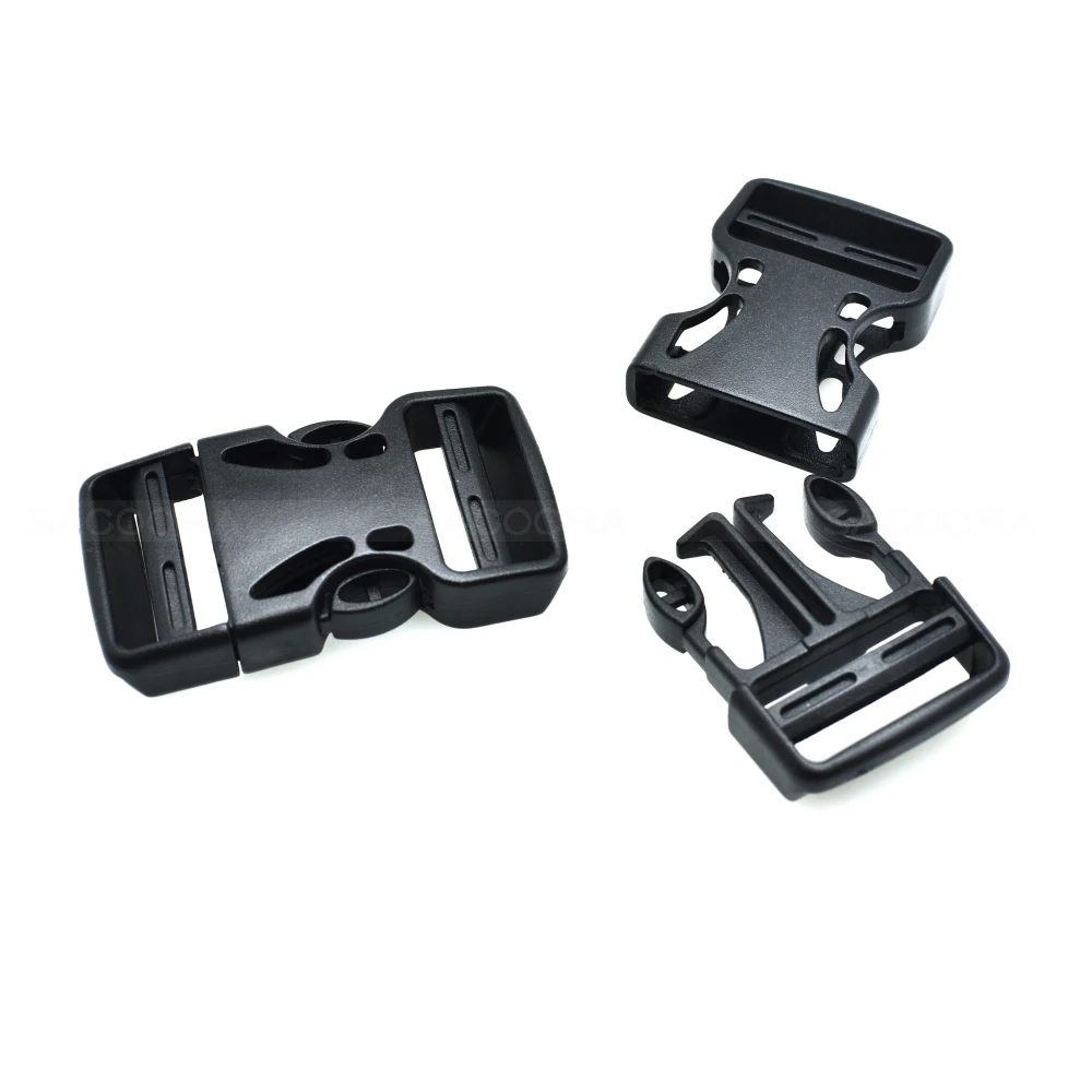 

Plastic Dual Adjustable Buckle For Backpack Straps Luggage Outdoor sports bag buckle travel buckle accessories