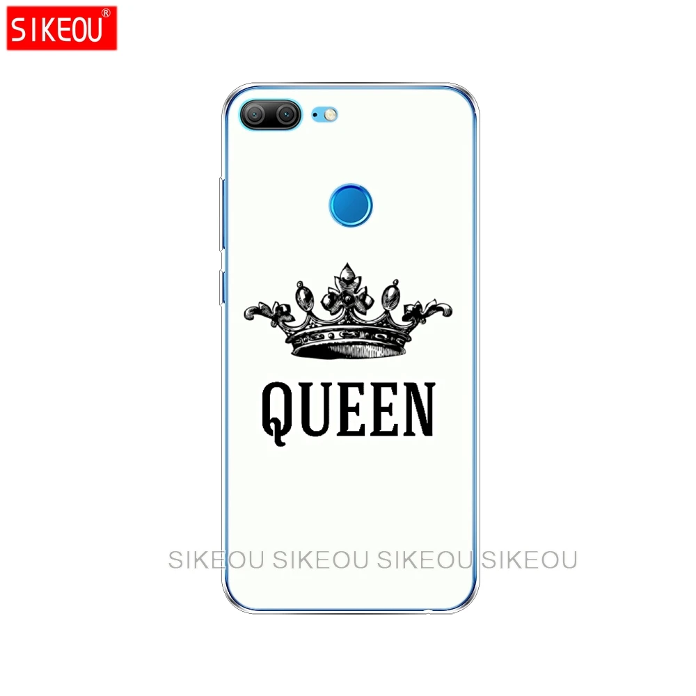 Силиконовый чехол для телефона Huawei Honor 10 V10 3c 4C 5c 5x 4A 6A 6C pro 6X 7X 6 7 8 9 LITE king queen couple |