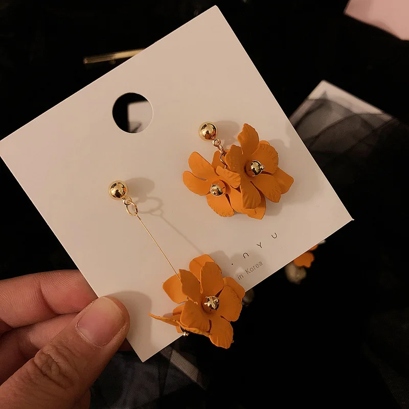 SHIFEEL новинка 2019 Корея Dongdaemun Весенняя фотография маленькие серьги подвески с