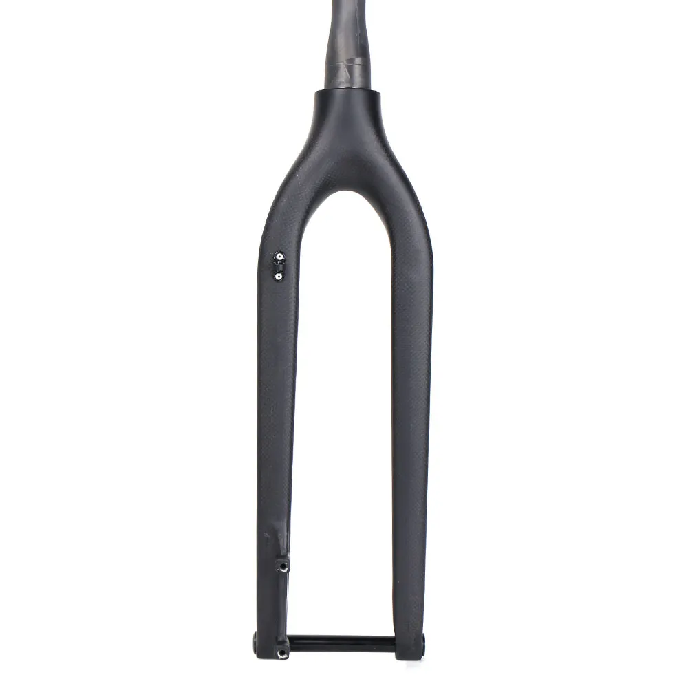 LRG Carbon fork 29 inch MTB Rigid Tapered Thru Axle 15mm super light Disc Brake Mountain bikes Forks Rapid transportation