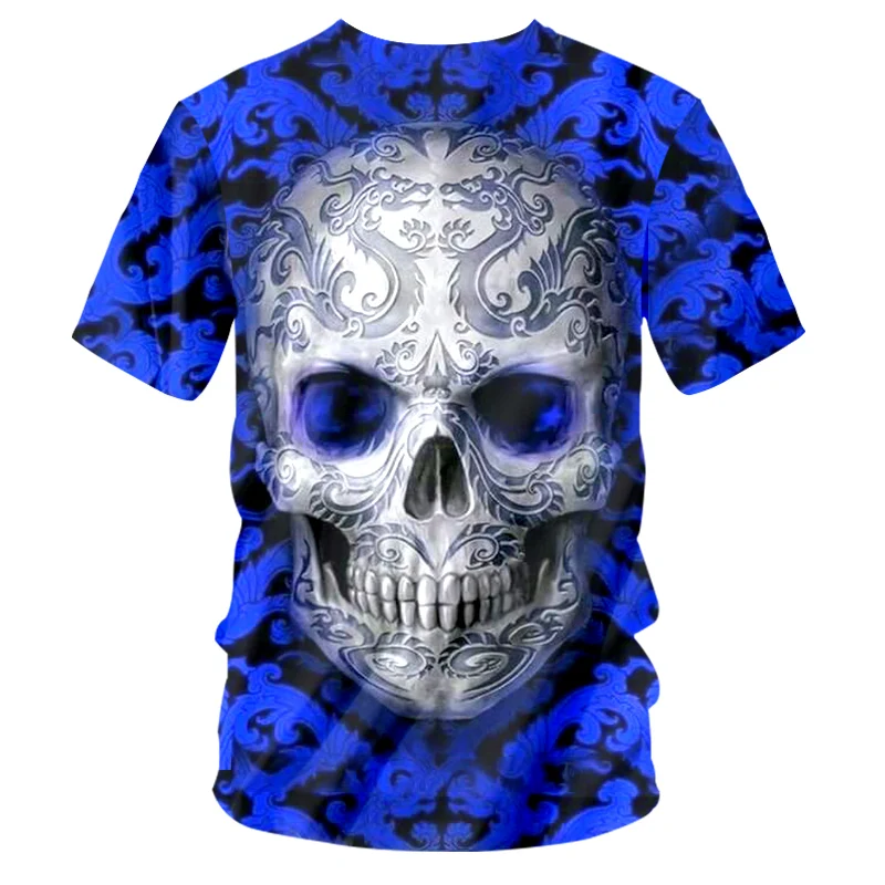 UJWI футболка с v образной горловиной и Для мужчин забавным принтом вышивкой