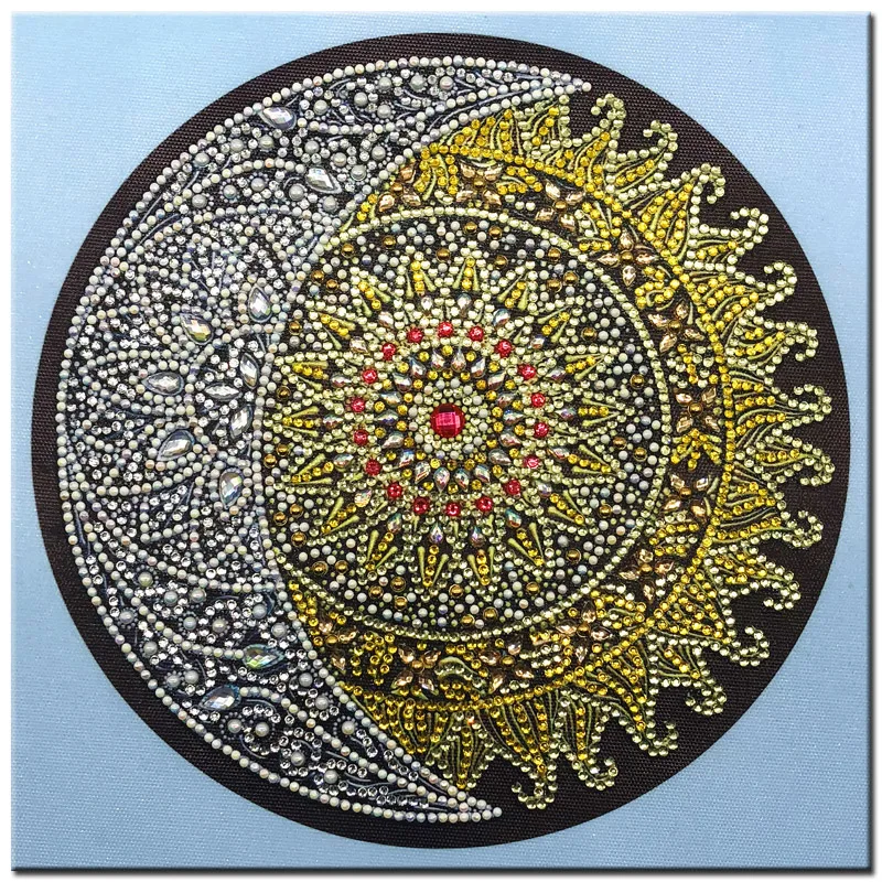 Алмазная вышивка 5D RUBOS для рукоделия алмазная мандалы слона цветов картина