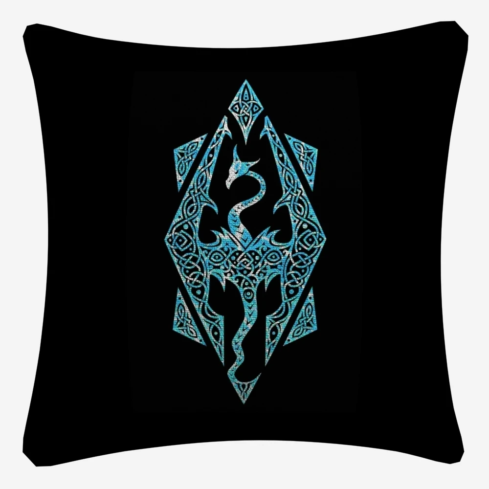 Skyrim The Elder Scrolls игровой дизайн декоративное постельное белье подушки Чехлы для дивана 45x45 см бросок наволочка для дома Декор Almofada