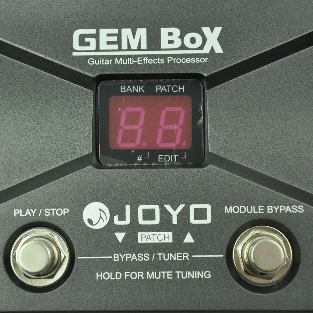 JOYO GEM Box Guitar Multi-Effects Processor Pedal With Power Adapter | Спорт и развлечения