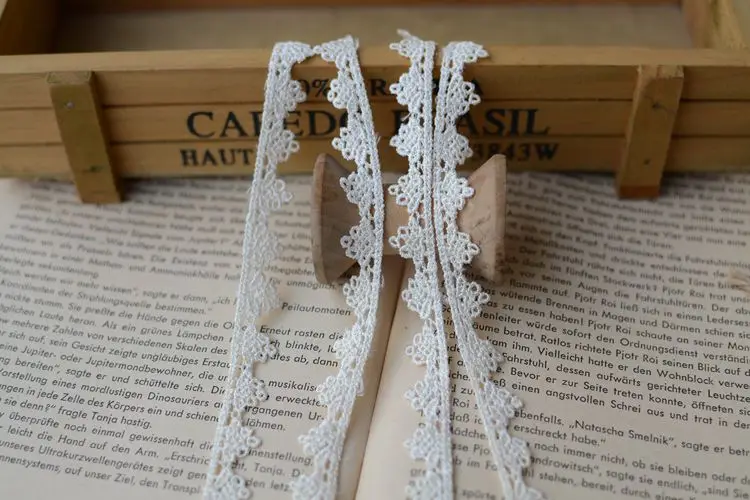 Аксессуары сделай сам бежевое кружево растворимое Кукольное | Дом и сад