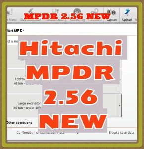 Строительная техника MPDr Ver 2 56 для Hitachi 2019 новая версия |