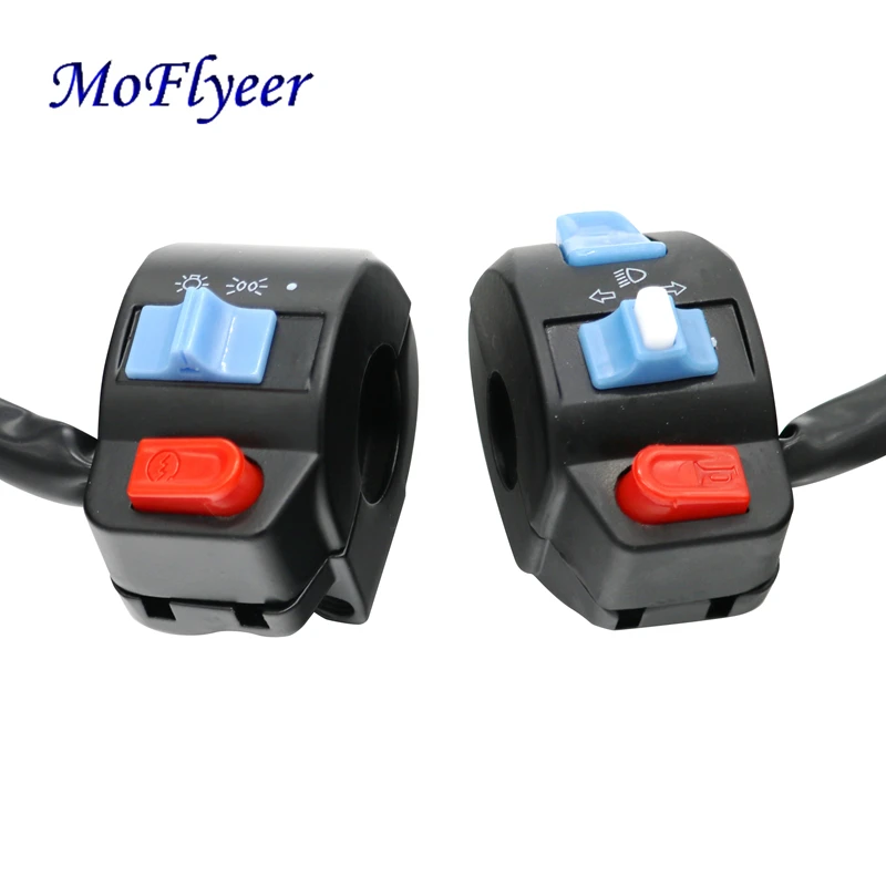 Универсальный контроллер Руля Мотоцикла MoFlyeer переключатель кнопка поворота