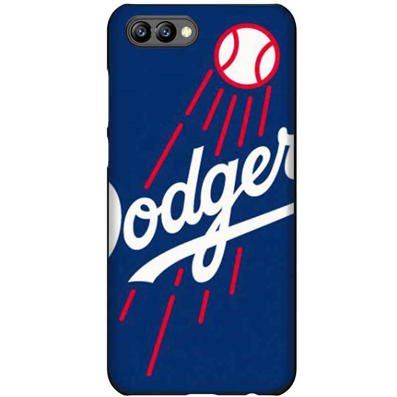 Чехол для мобильного телефона из ТПУ с логотипом Dodgers Huawei Honor 6A 7X 7A 7C 8 8X 8C 9 Note 10 P30 Lite