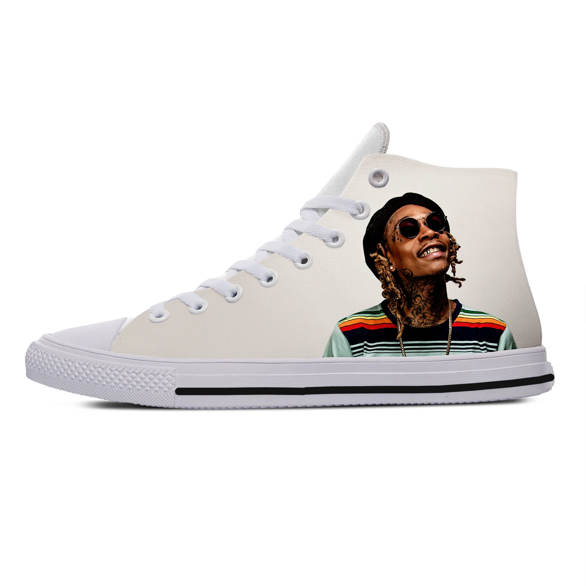2019 Горячая Мода 3D Wiz Khalifa высокие кроссовки для мужчин/женщин Высокое качество