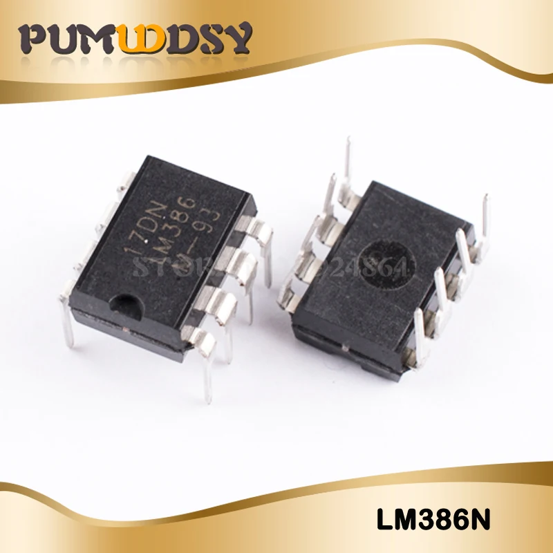 10 шт. LM386N DIP8 LM386 DIP LM386N-1 LM386-1 и IC