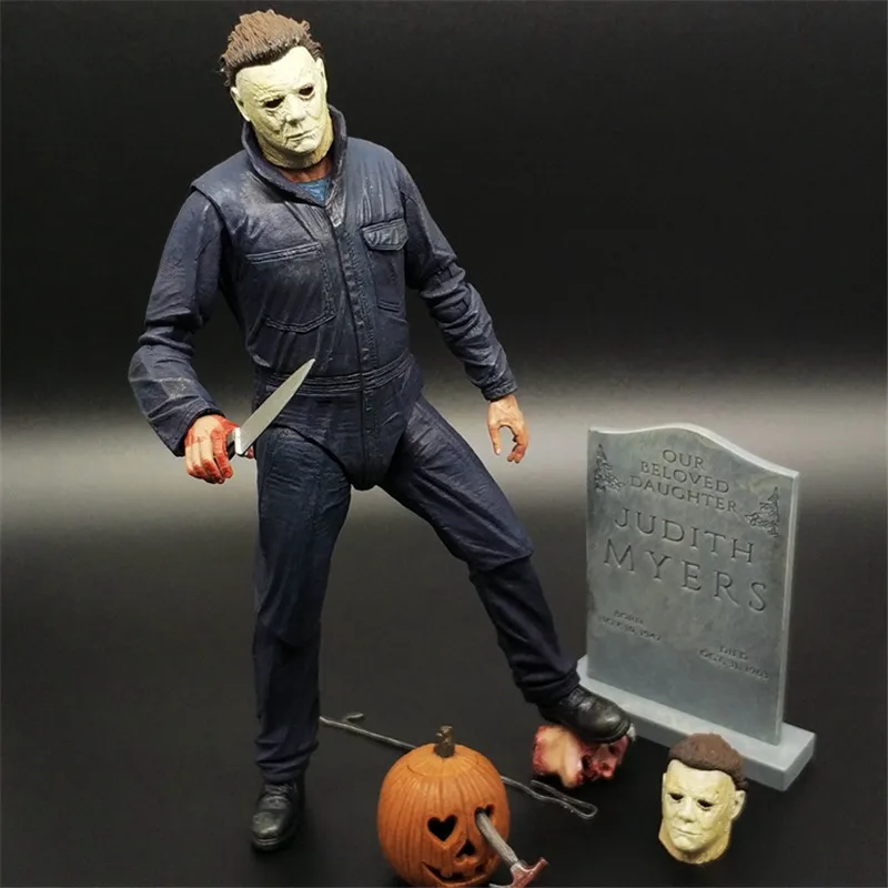 Экшн-фигурки майкеров NECA для Хэллоуина повседневные модели игрушек 18 см ПВХ