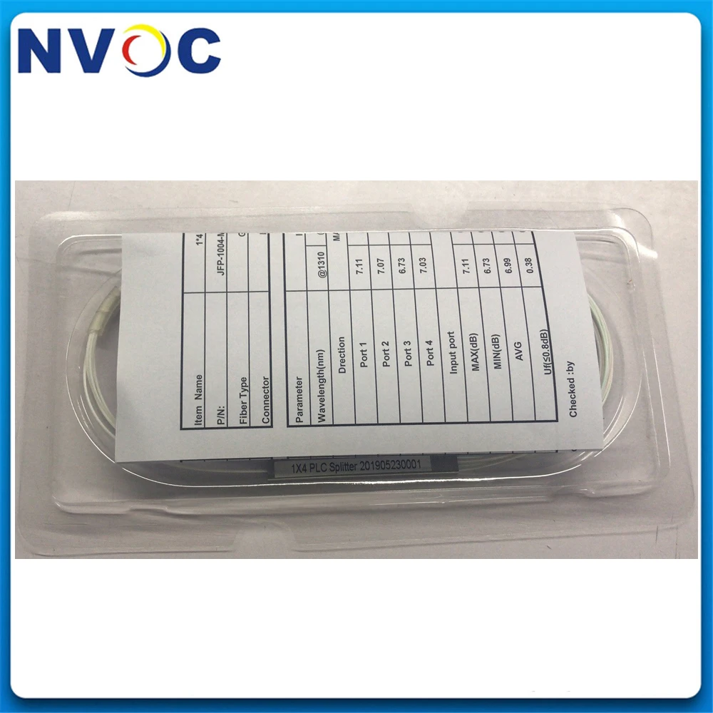 10 шт./лот 1x2 1x4 1x8 1x16 PLC сплиттер 0 9 мм 1 м SM стальная трубка FTTH мини блокчейн 2 4 8 16 32 64