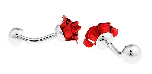 _ Модные запонки 2 цвета опция новинка красный/синий розовый дизайн | Украшения и