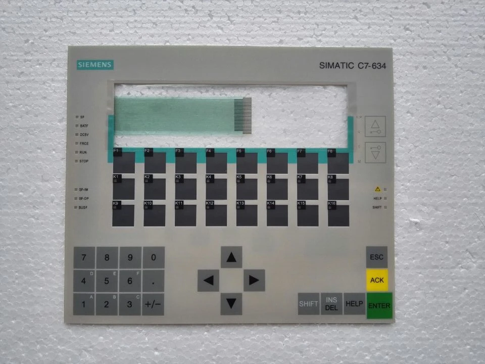 C7 634 6ES7634 2BF02 0AE3 1DF02 мембранная клавиатура для ремонта панели HMI ~ сделайте это