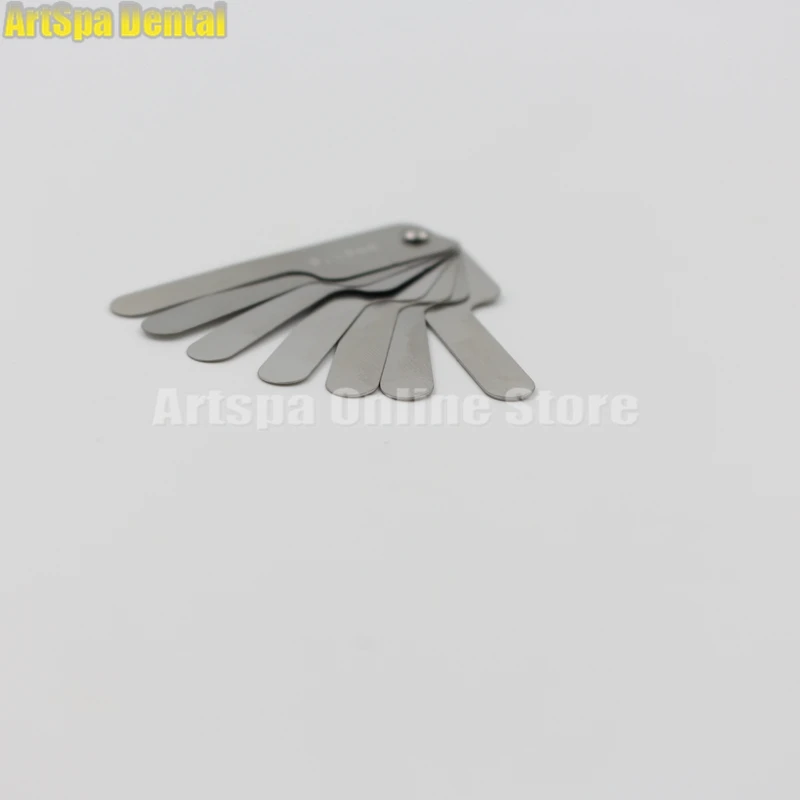

Dental Interproximal Reduction (IPR) Gauge Measure Tooth Gap Stainless Steel Reciprocating IPR System