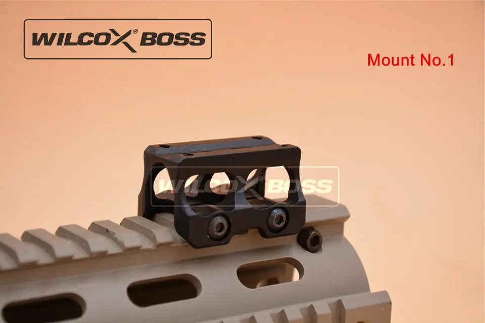 ACI BAD Легкое крепление для оптики MRO Sight Red Dot Fiber 5 стилей на выбор № 1 (черный)|optical sight