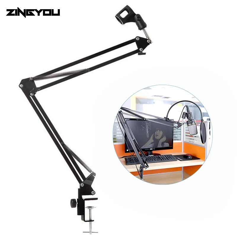ZINGYOU BM 800 Держатель для микрофона Настольный подвесной кронштейн держатель с