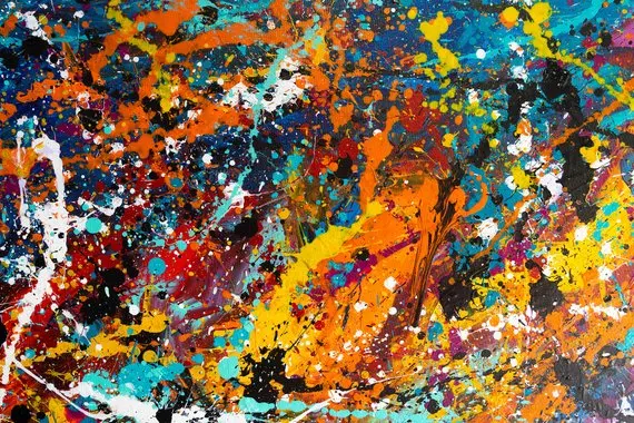 Большой Декор Живопись, ручная роспись маслом, современная абстрактная настенная живопись, абстрактная живопись акриловая живопись абстрактный