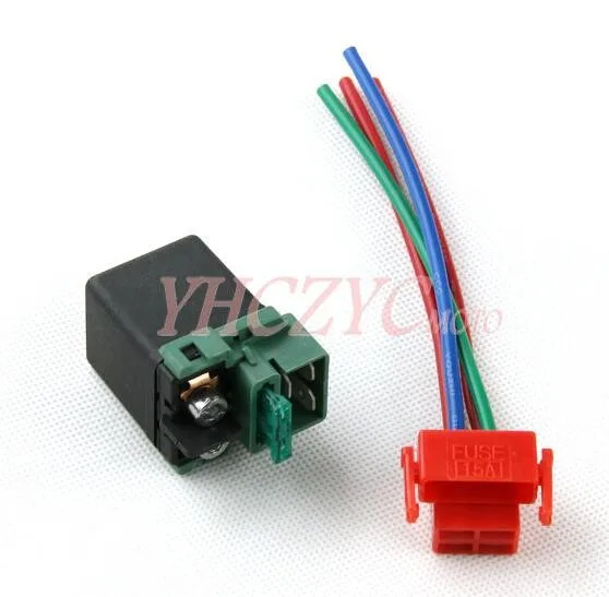 Двигатель цикл реле + разъем подходит для Honda VTR250 VFR800 VTR1000 cb1100|relay plug|relay motorrelay motorcycle