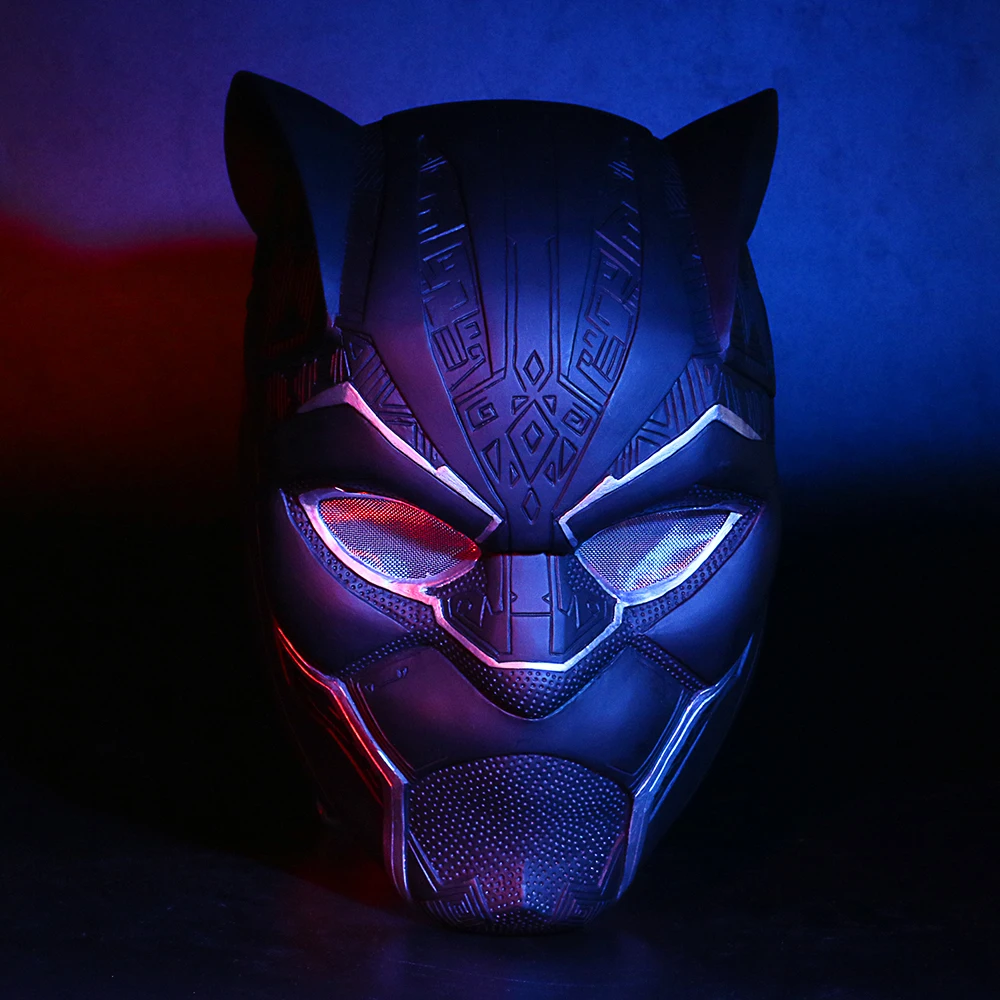 2018 Мстители: Бесконечная война Черная пантера T'Challa шлем маска матовая Хэллоуин