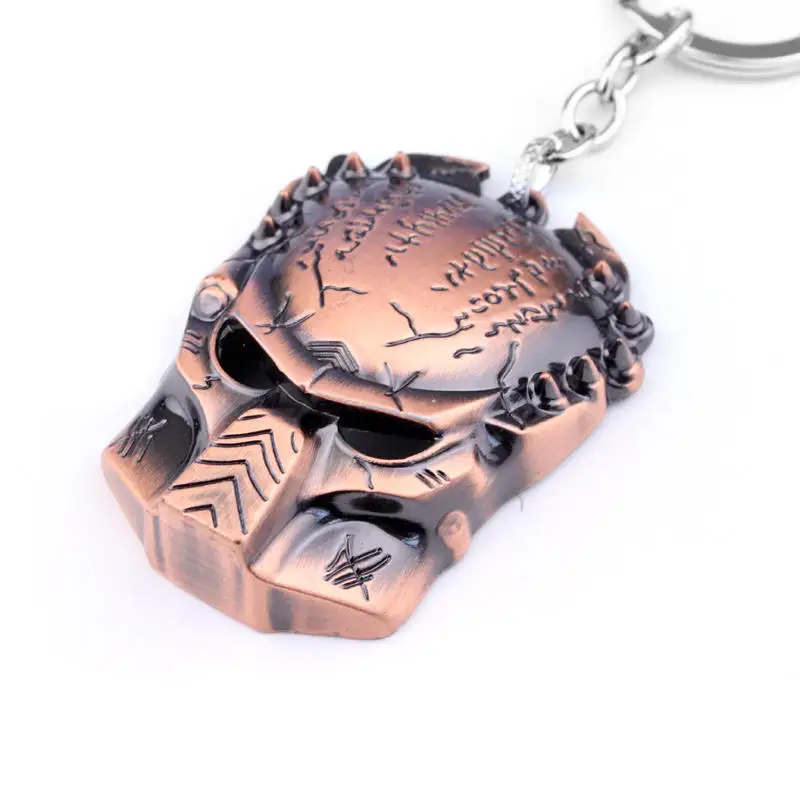 New Metal KeyChain High Quality Fashion Mask Pendant Key Chain Rings Vintage Keyring Accessories Portachiavi Men -50 | Украшения и