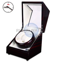 20 wooden paiting high light ivory leather lining watch winder 2 borders 5 modes watch winder