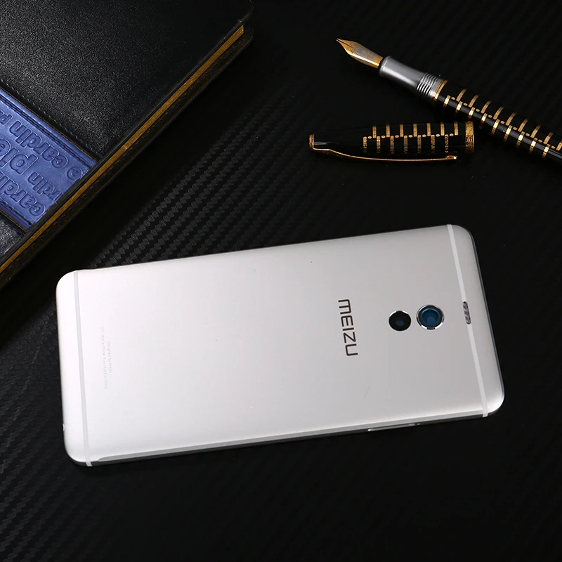 Официальный металлический корпус батареи чехол для meizu m6 Note 5,5 дюймов чехол для телефона meizu m6 note 5," запасные части
