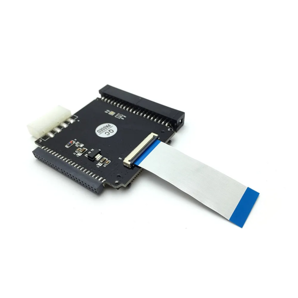 1.8&quot ZIF CE 50pin CF to 2.5&quot 44pin IDE + 3.5&quot 40pin HDD Adapter |