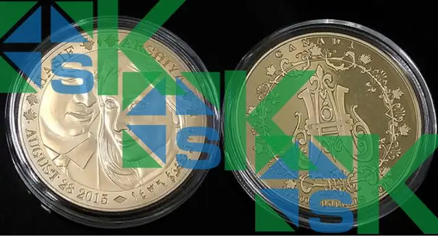 How to Make Custom Wedding Anniversary Coin-- gift for Hasif and AShiya | Дом и сад