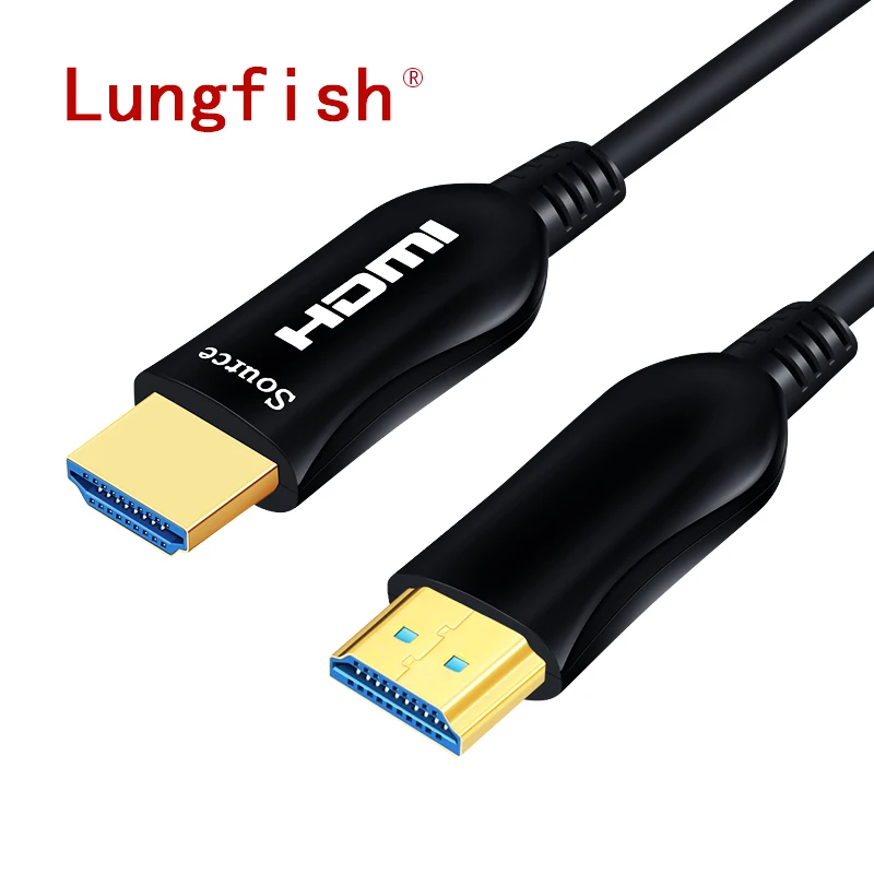 Lungfish HDMI кабель 4k 60HZ 2 0 2.0a 2.0b Оптическое волокно для HD ТВ ноутбука PS3 компьютера xbox