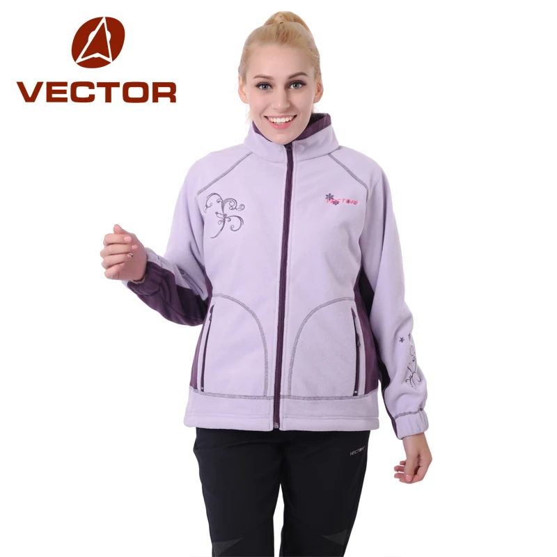 Куртки для походов и кемпинга Женские ветрозащитные Теплые Зимние флисовые