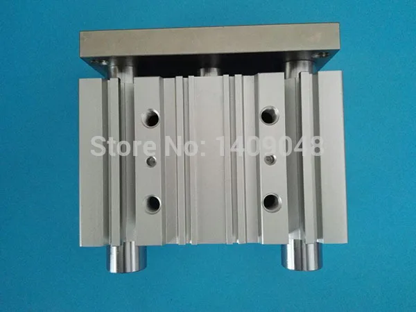 GOGO высококачественный двухсторонний 3-стержневой направляющий пневматический