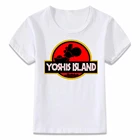 Детская одежда футболка с забавным кроссовером для мальчиков и девочек, рубашки для малышей