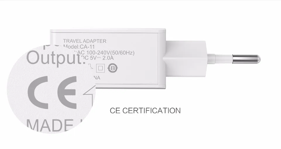 5 в 2A Универсальное зарядное устройство USB EU CAPAS дорожное настенное зарядное устройство адаптер двойной 2 порта ЕС вилка смарт-зарядное устройство для мобильного телефона iPhone планшет