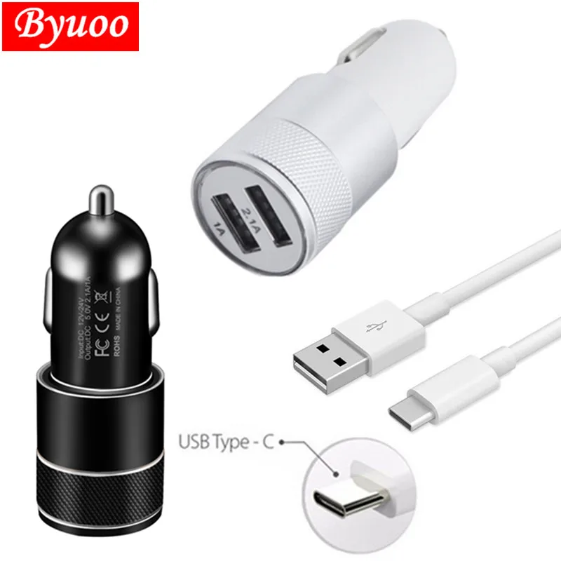 USB 3. 0 Type c usb кабель для быстрой зарядки и 2 Автомобильное зарядное устройство samsung