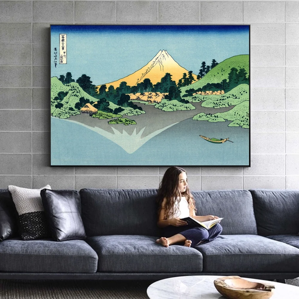 Знаменитые классические японские постеры Ukiyoe женская сексуальная девушка