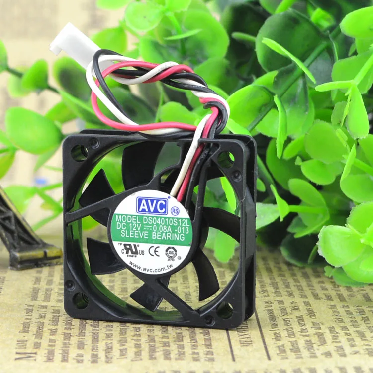 

Бесплатная доставка. DS04010S12L 4010 DC12V 0,08 A 4 cm беззвучный охлаждающий вентилятор