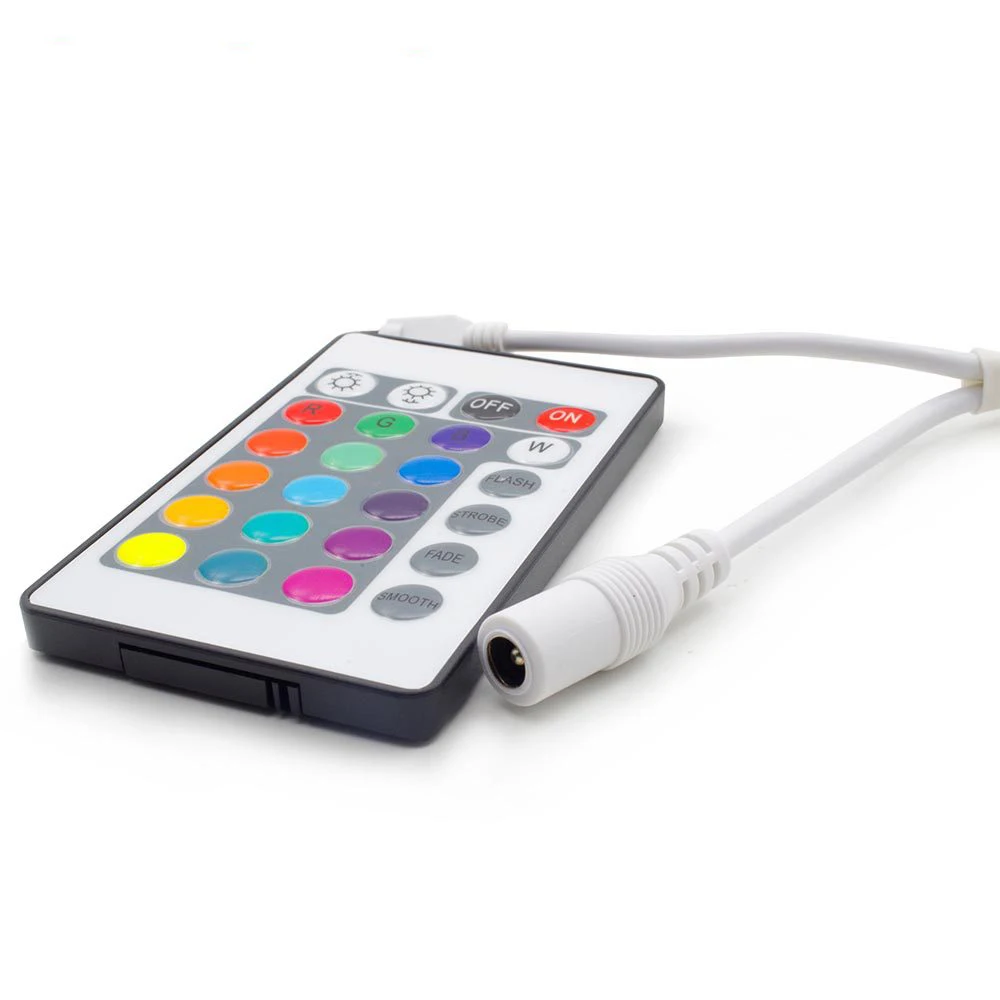 Беспроводной контроллер RGB 24 клавиши ИК пульт дистанционного управления вход