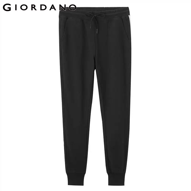 Giordano Women Casual Joggers Pants Contrast Pantalon Femme Elastic Spodnie Damskie Fashion Trousers Pantalones Mujer | Женская одежда