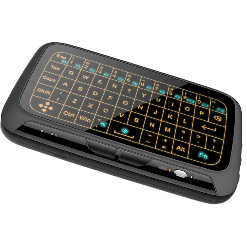 Новая H18 + мини беспроводная виртуальная клавиатура полная 2 4 ГГц QWERTY сенсорная